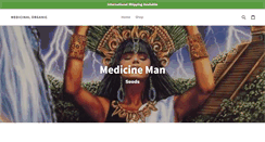 Desktop Screenshot of medicinemanseeds.com