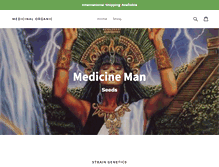 Tablet Screenshot of medicinemanseeds.com